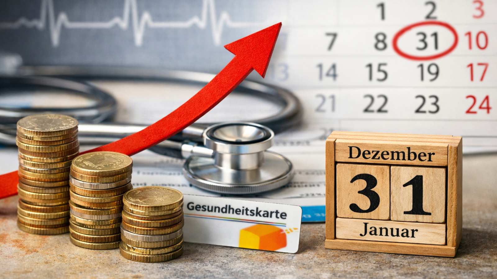 42 Krankenkassen erhöhen Beiträge zum Jahreswechsel