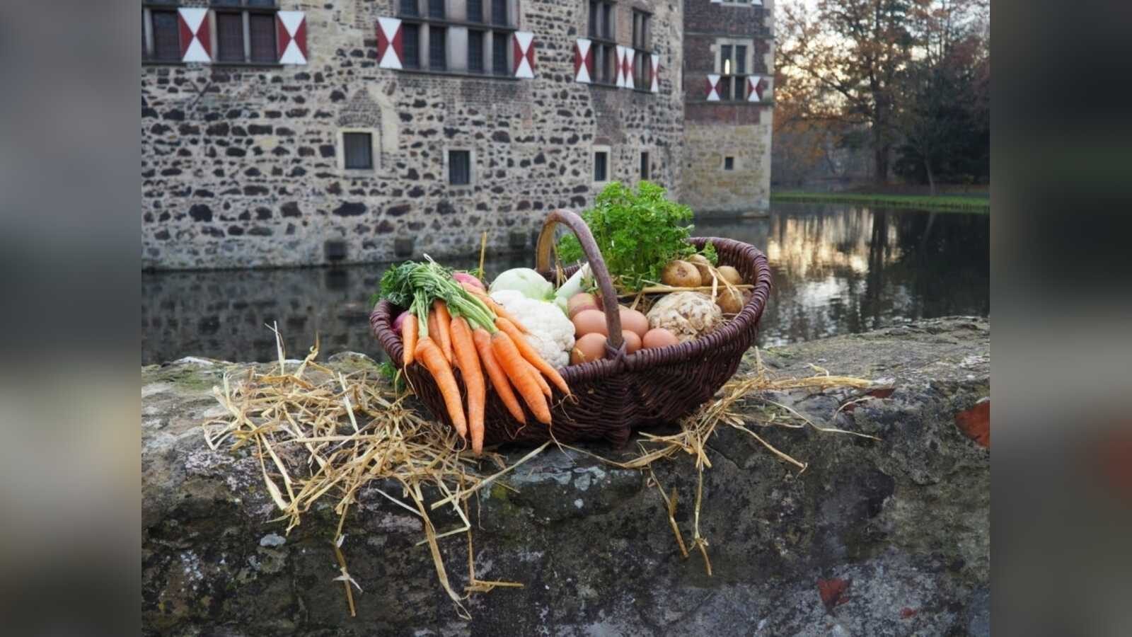 Kochworkshop Regionale Köstlichkeiten in der Burgküche der Burg Vischering, Archivbild