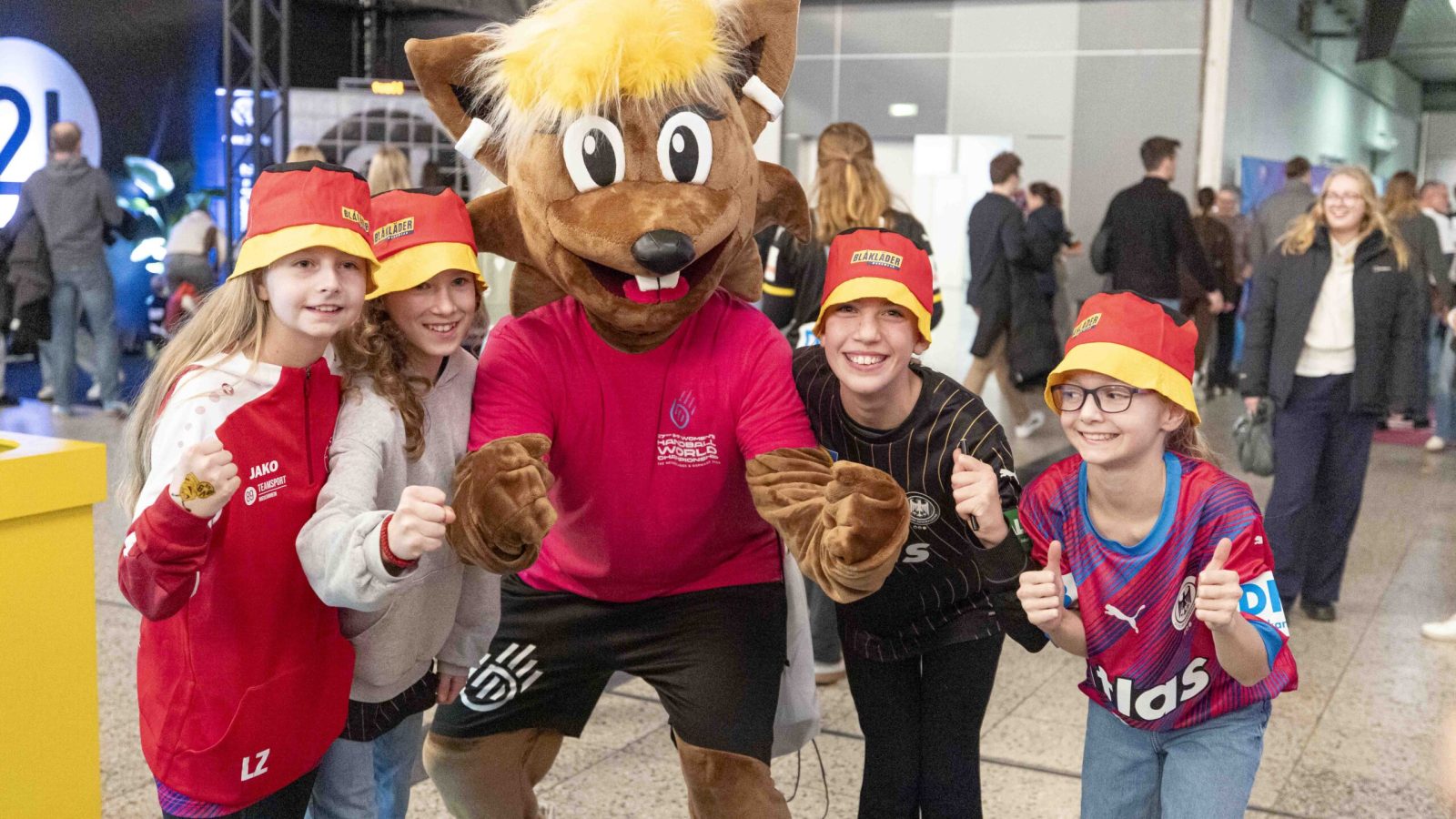 DORTMUND, GERMANY - DECEMBER 4:   during the match between IHF Handball-Weltmeisterschaft der Frauen 2025 - Montenegro gegen Deutschland at Westfalenhalle on December 4, 2025 in Dortmund, Germany.