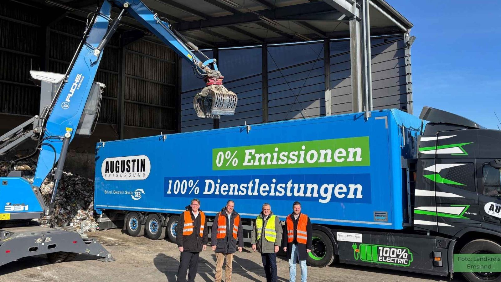 ABW Landkreis Emsland schafft E-LKWs an
