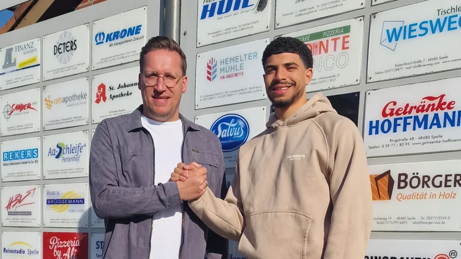 Abdullah Arfeen aus der eigenen U23 rückt in den Oberliga-Kader auf.