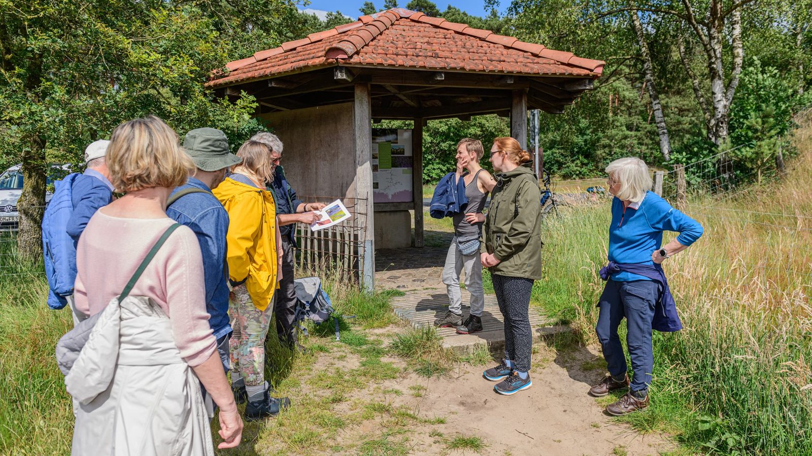 Archivbild Führung in Tillenberge © Franz Frieling