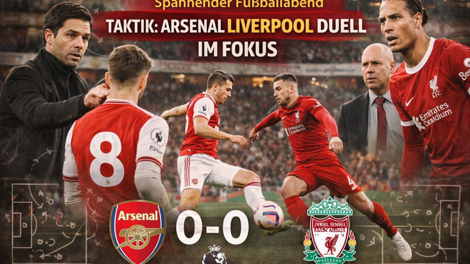 Arsenal und Liverpool trennen sich 0-0 in London