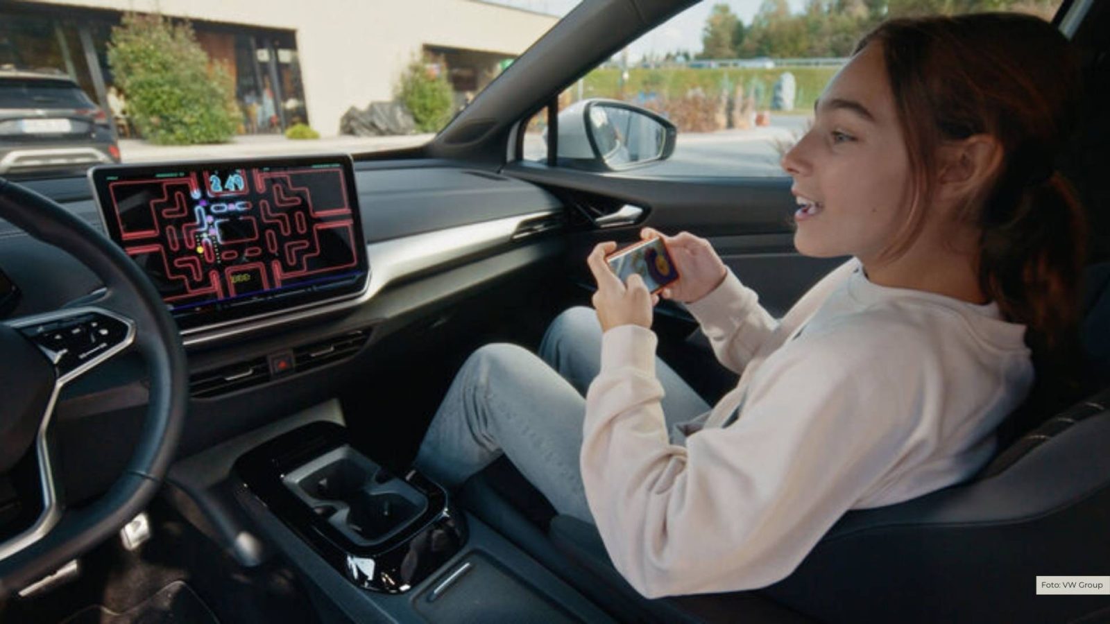 Bandai Namco, AirConsole und Volkswagen bringen PAC-MAN ins Fahrzeug