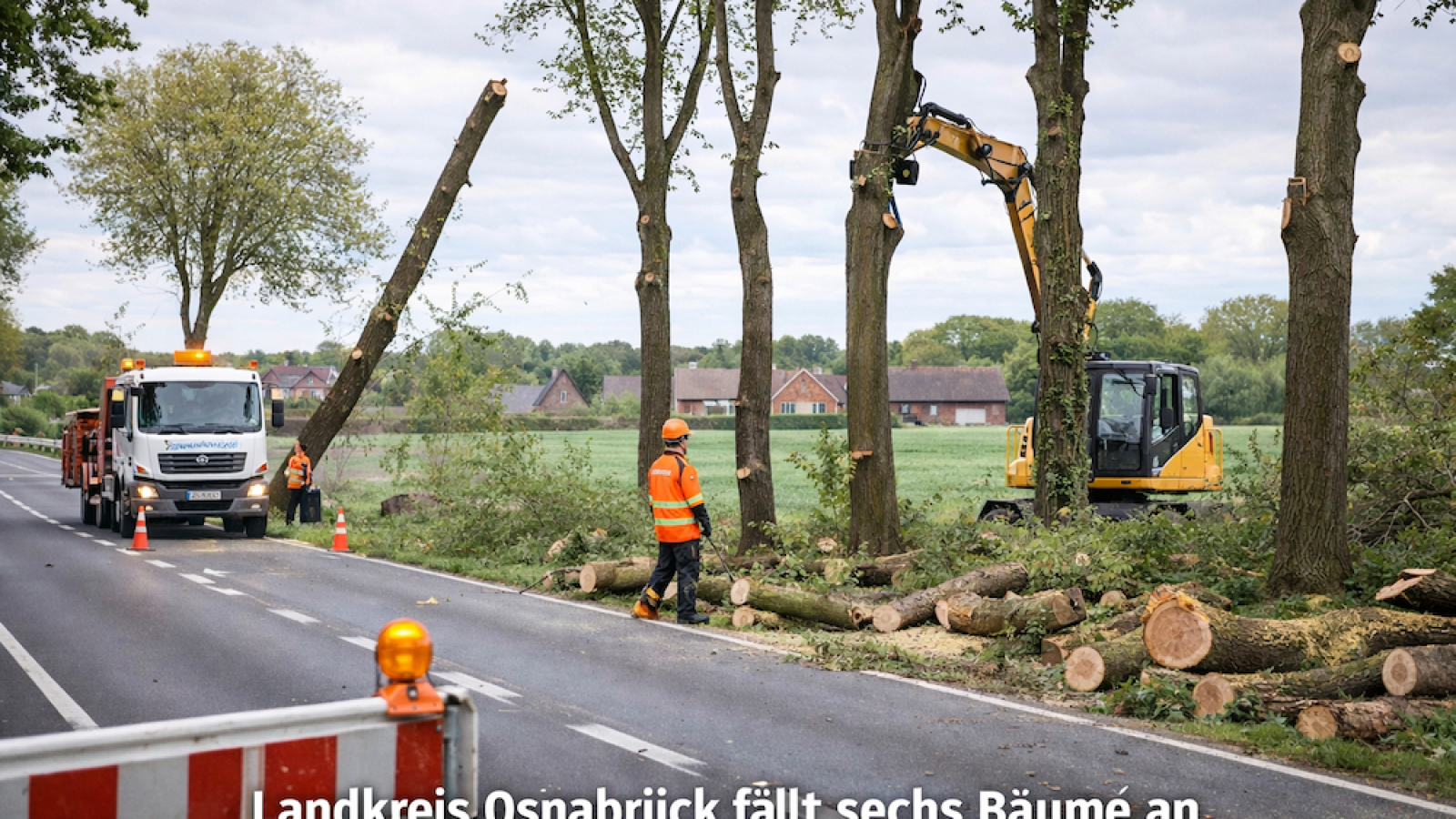 Baumfällung an der Bramscher Straße