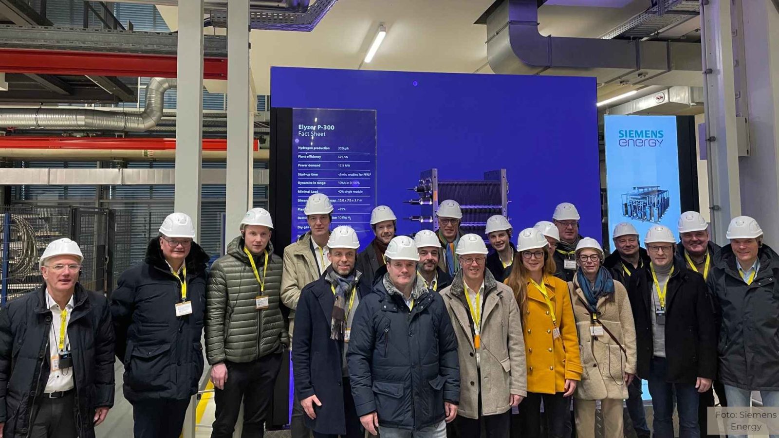 Bahnbrechende Produktionsstätte für grünen Wasserstoff