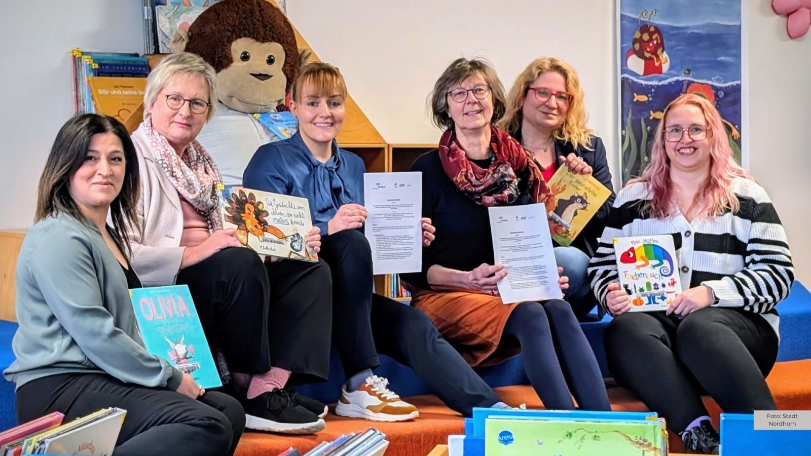 Bibliothek und Kitas schließen Vereinbarung