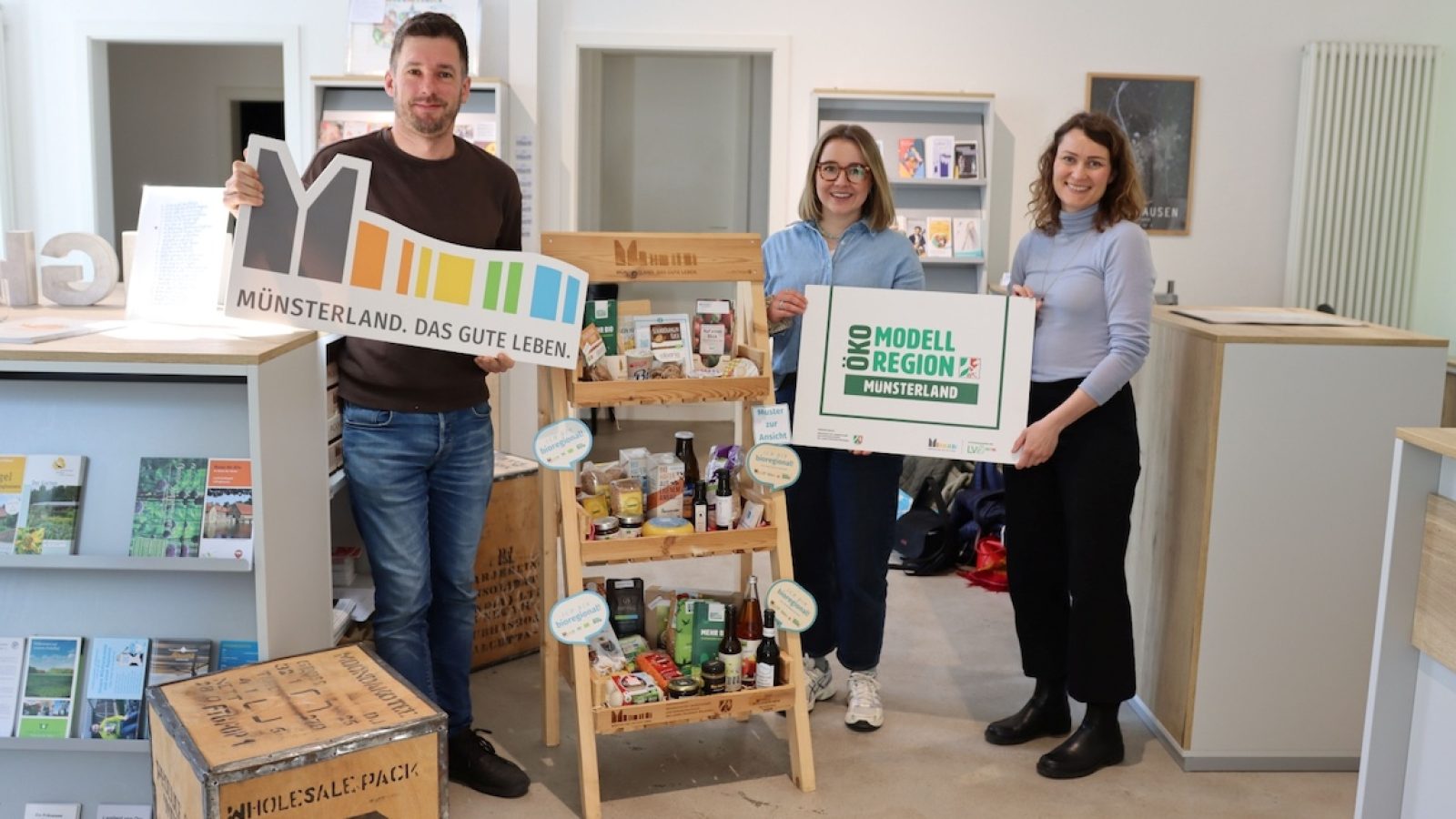 Bioregionales Regal zieht nach Lüdinghausen