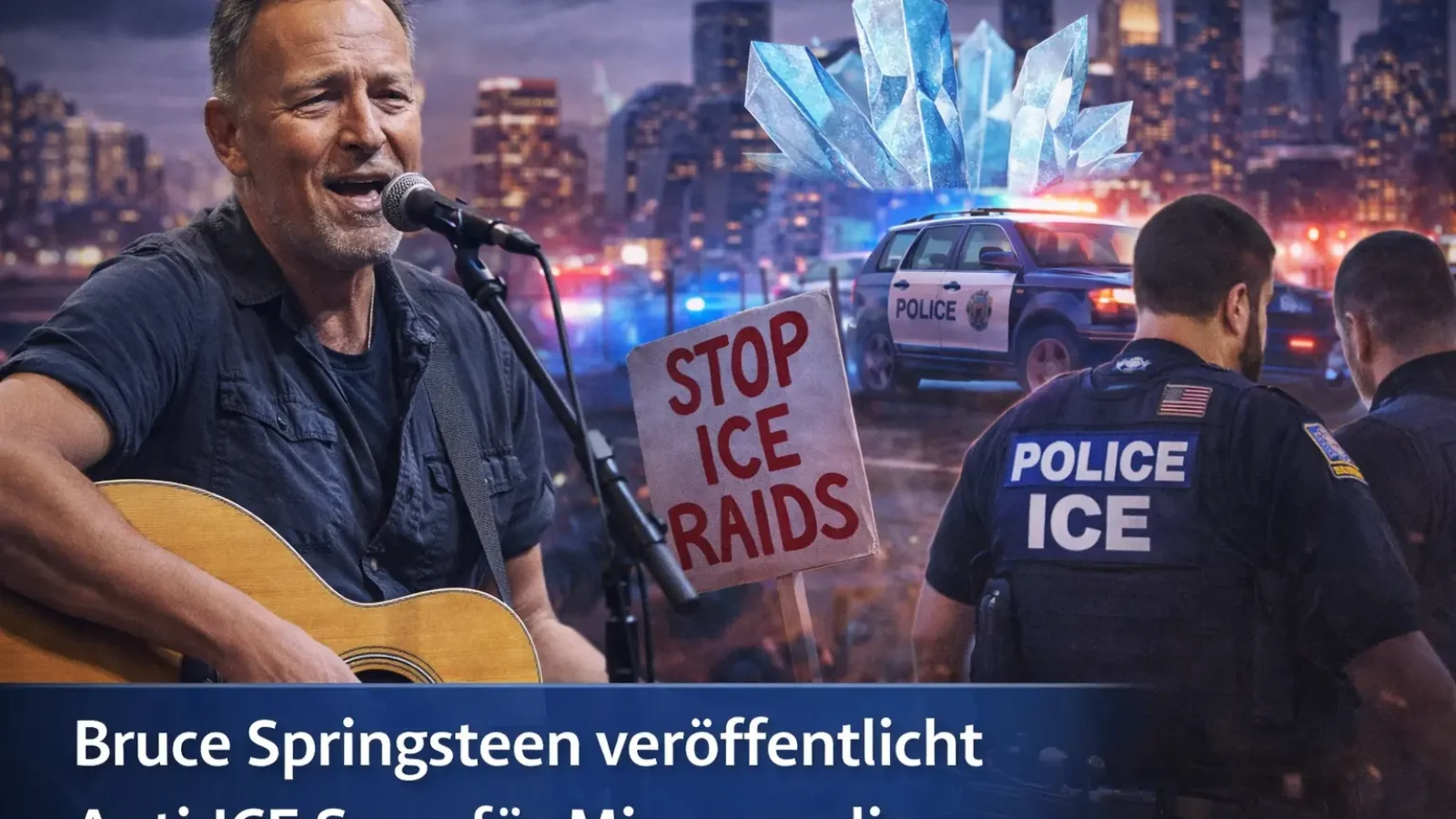 Bruce Springsteen veröffentlicht Anti-ICE Song für Minneapolis