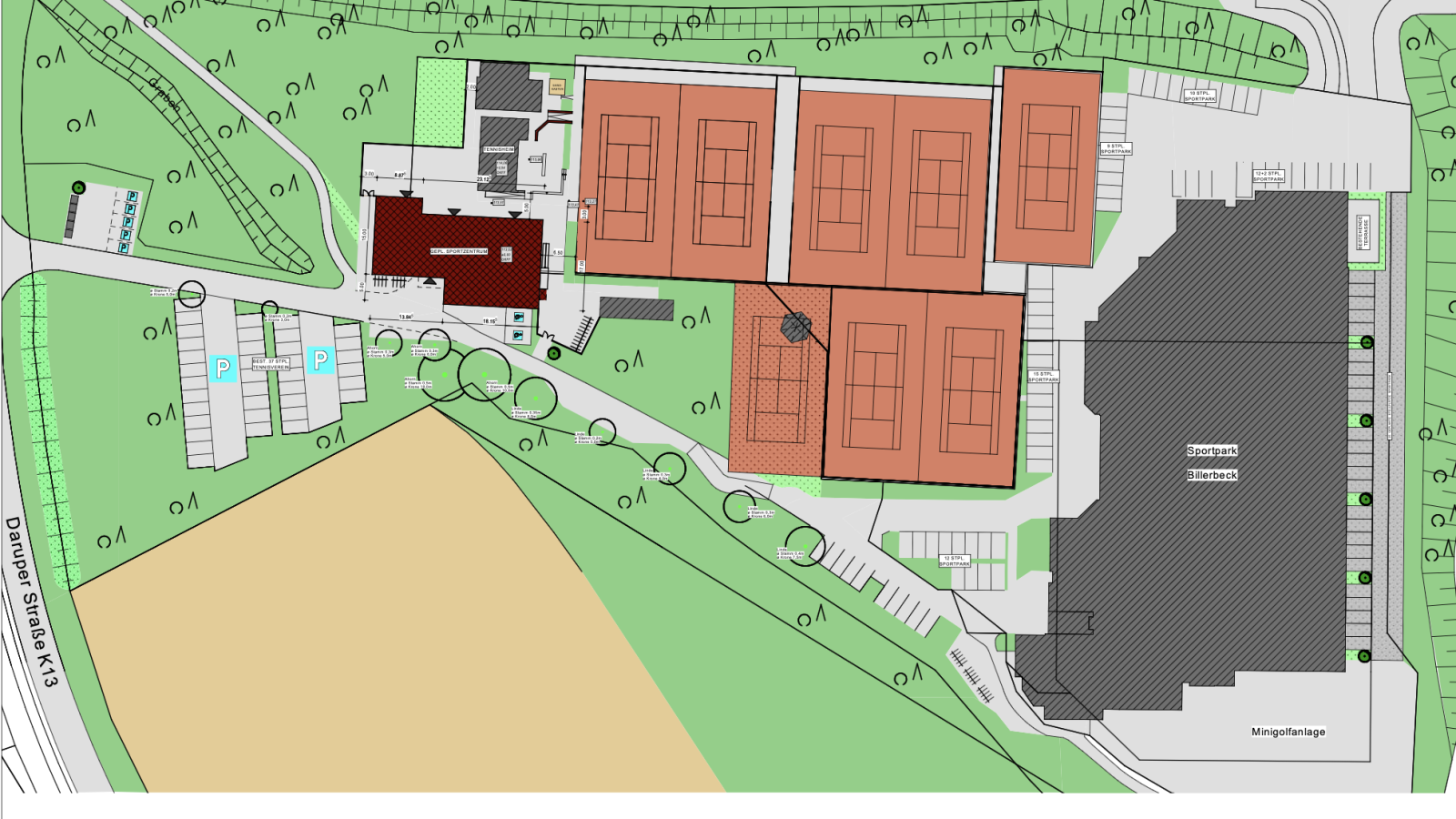 Bürgeranhörung zum Bebauungsplan Sportzentrum Helker Berg in Billerbeck