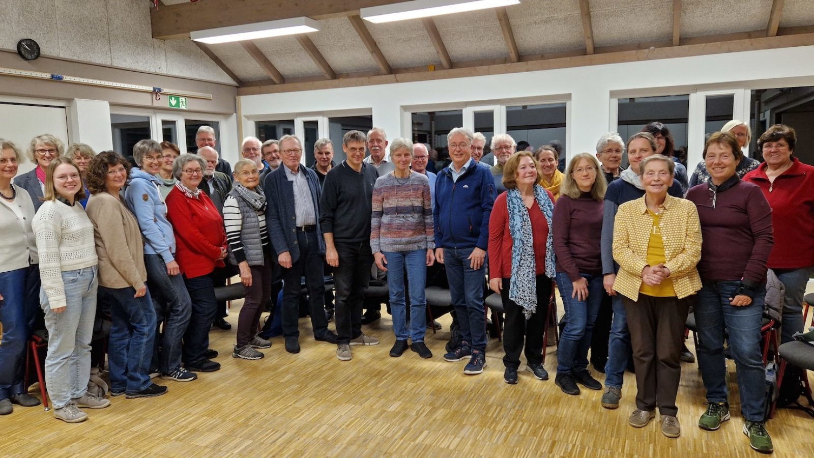 Der gemischte Chor Ars Musica der Städtischen Musikschule Dülmen bei einer Probe