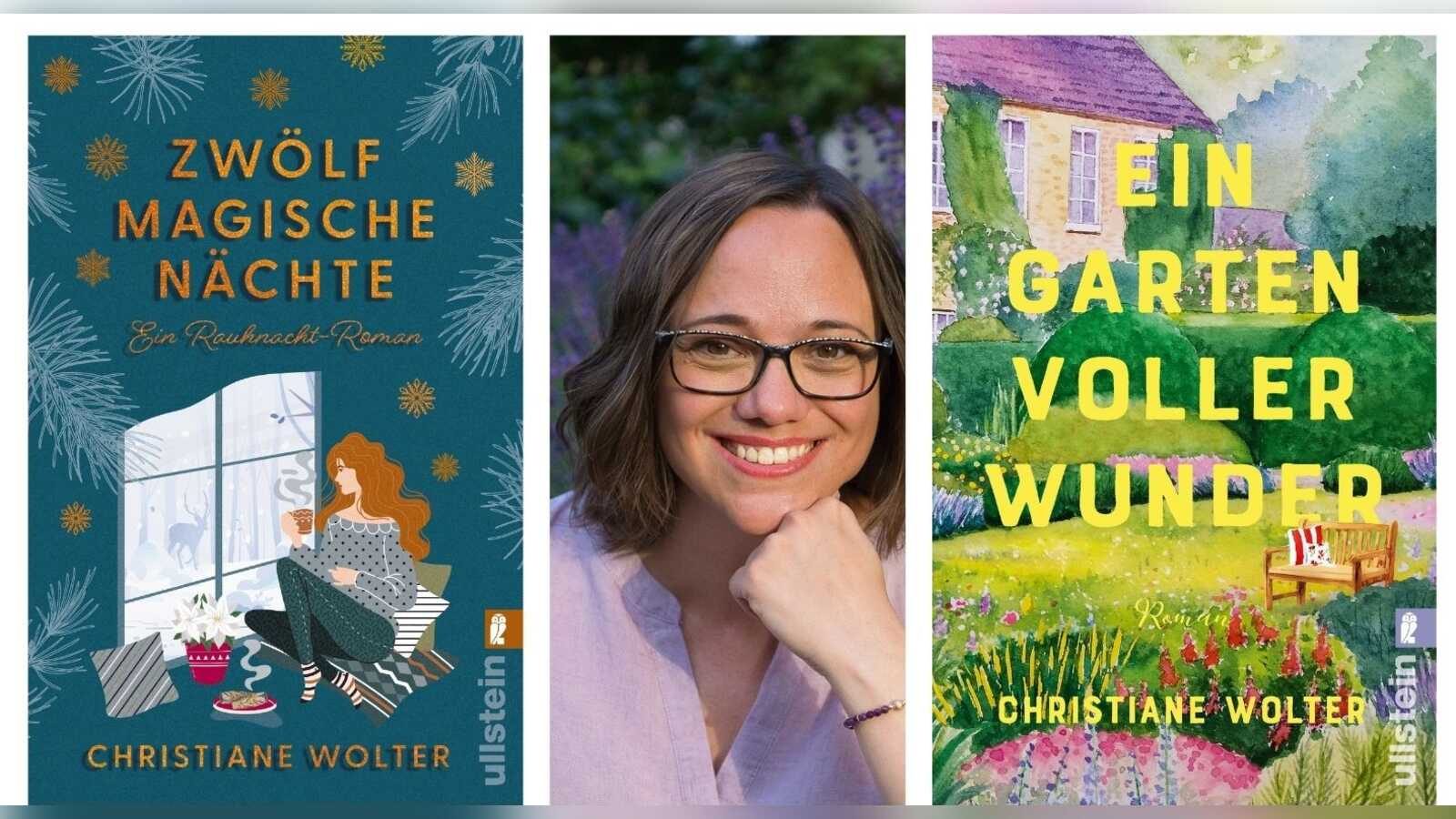 Autorin Christiane Wolter bei einer Lesung