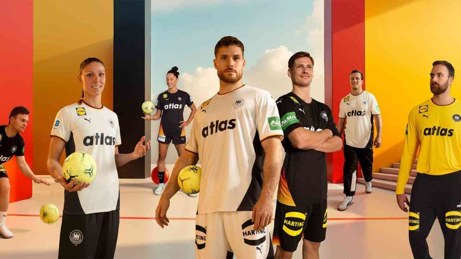 PUMA präsentiert neue DHB-Trikots Neue DHB-Trikots 2025 von PUMA