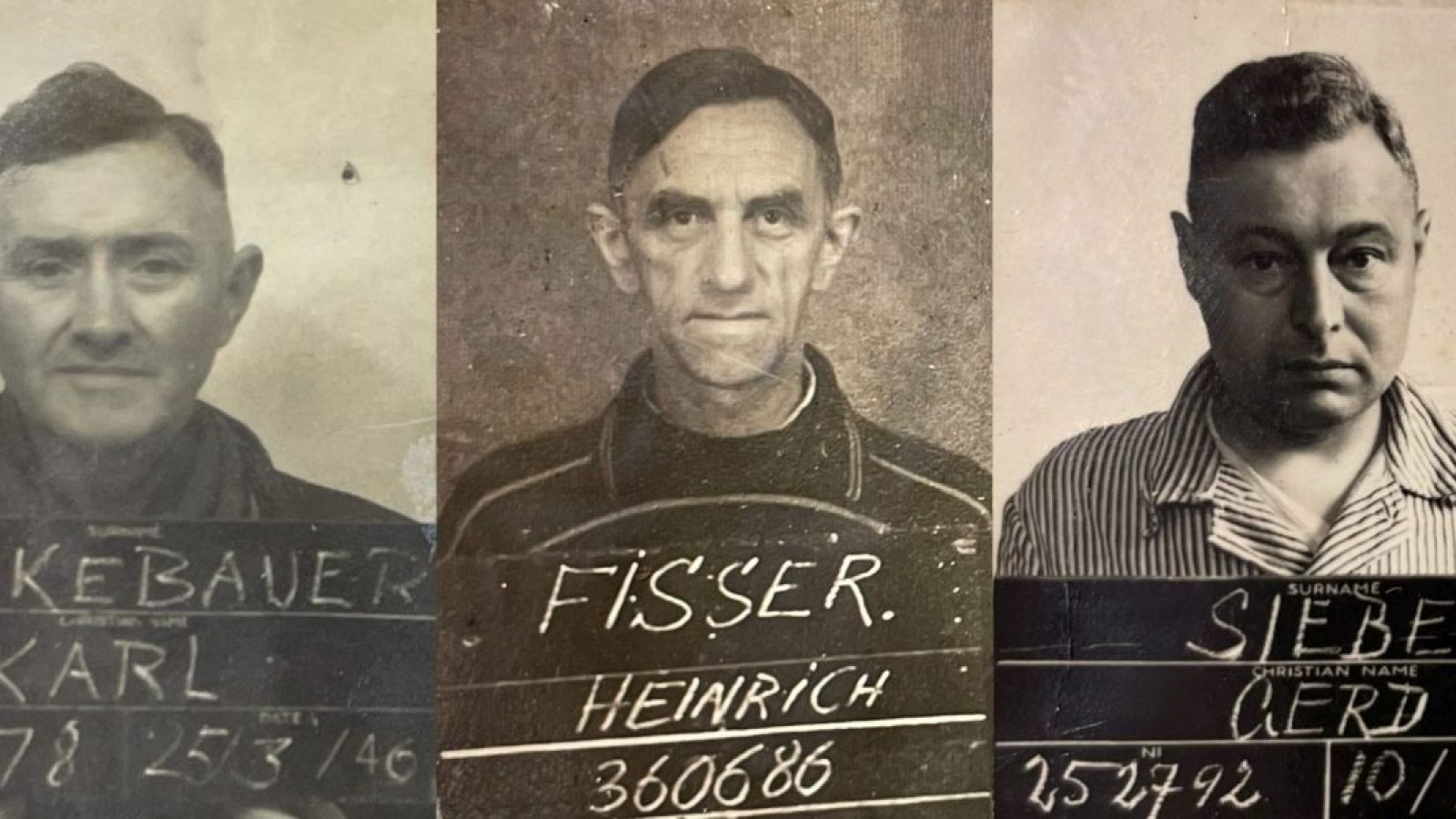 Die Ortsgruppenleiter der NSDAP aus Holtrop, Aurich und Walle. Foto NLA - Abt- Aurich