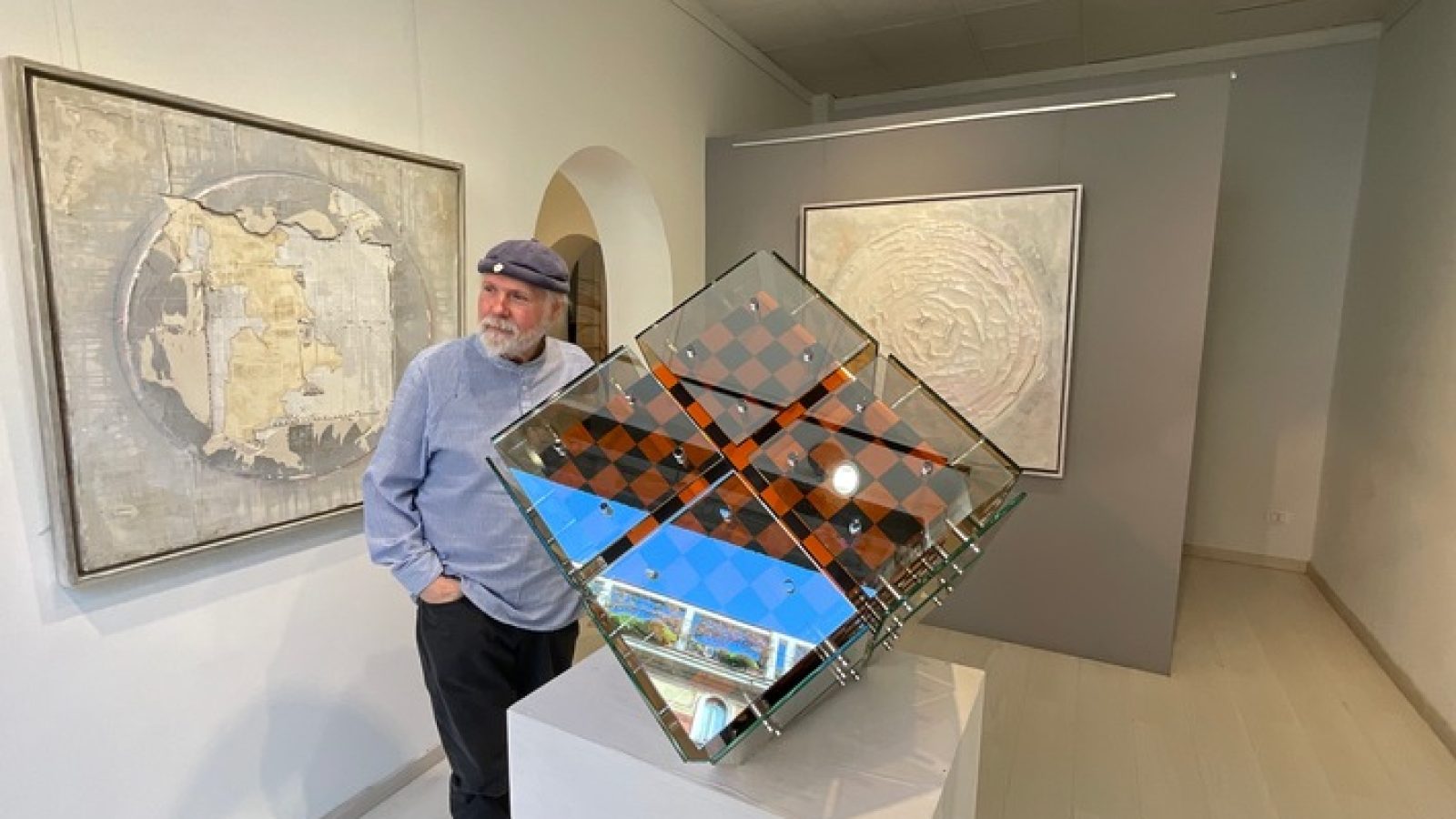 Bekannter deutscher Maler Bernd Caspar Dietrich noch bis zum 11. April am Piazzale Loreto in der iKonica Art Gallery, Mailand / "Dancing with sand", Ausstellungsdauer: 30. März bis 11. April 2026