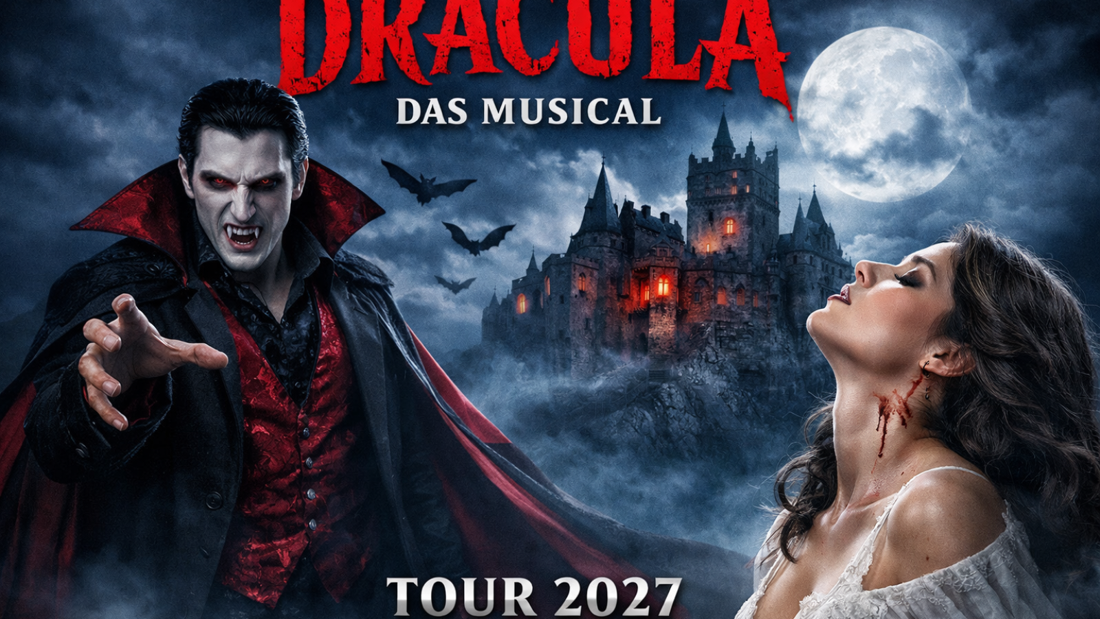 Dracula – Das Musical geht 2027 auf Tour