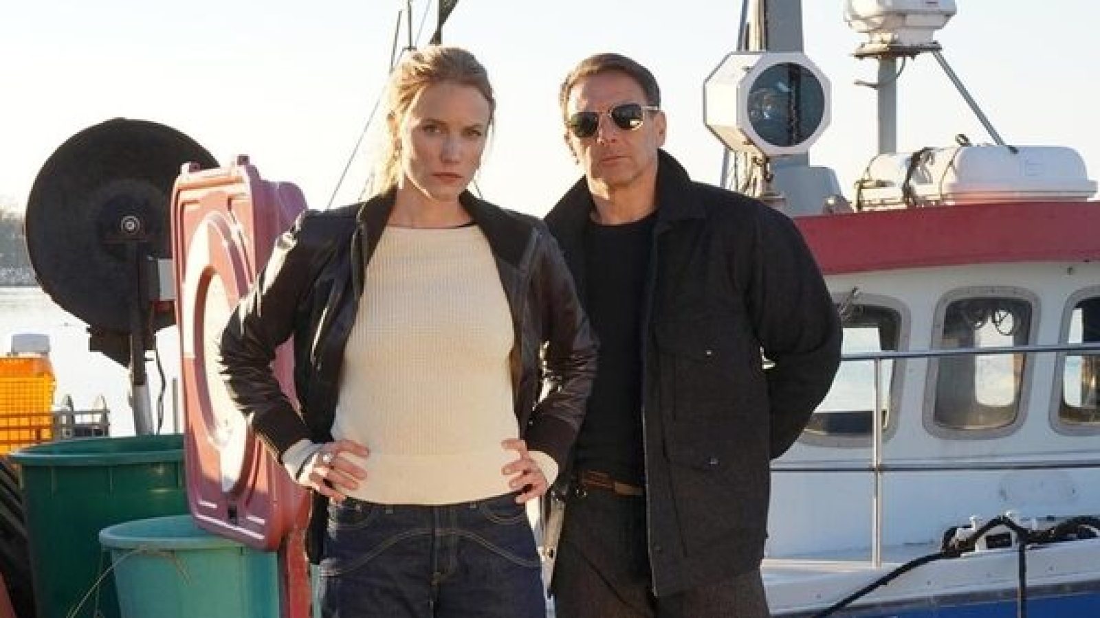 Tjark Wolf (Hendrik Duryn) und Fredericke Olsen (Isabel Thierauch)

+++ Die Verwendung des sendungsbezogenen Materials ist nur mit dem Hinweis und Verlinkung auf RTL+ gestattet. +++