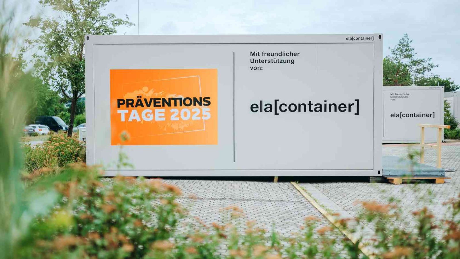 ELA Container unterstützt Präventionstage in Burglengenfeld