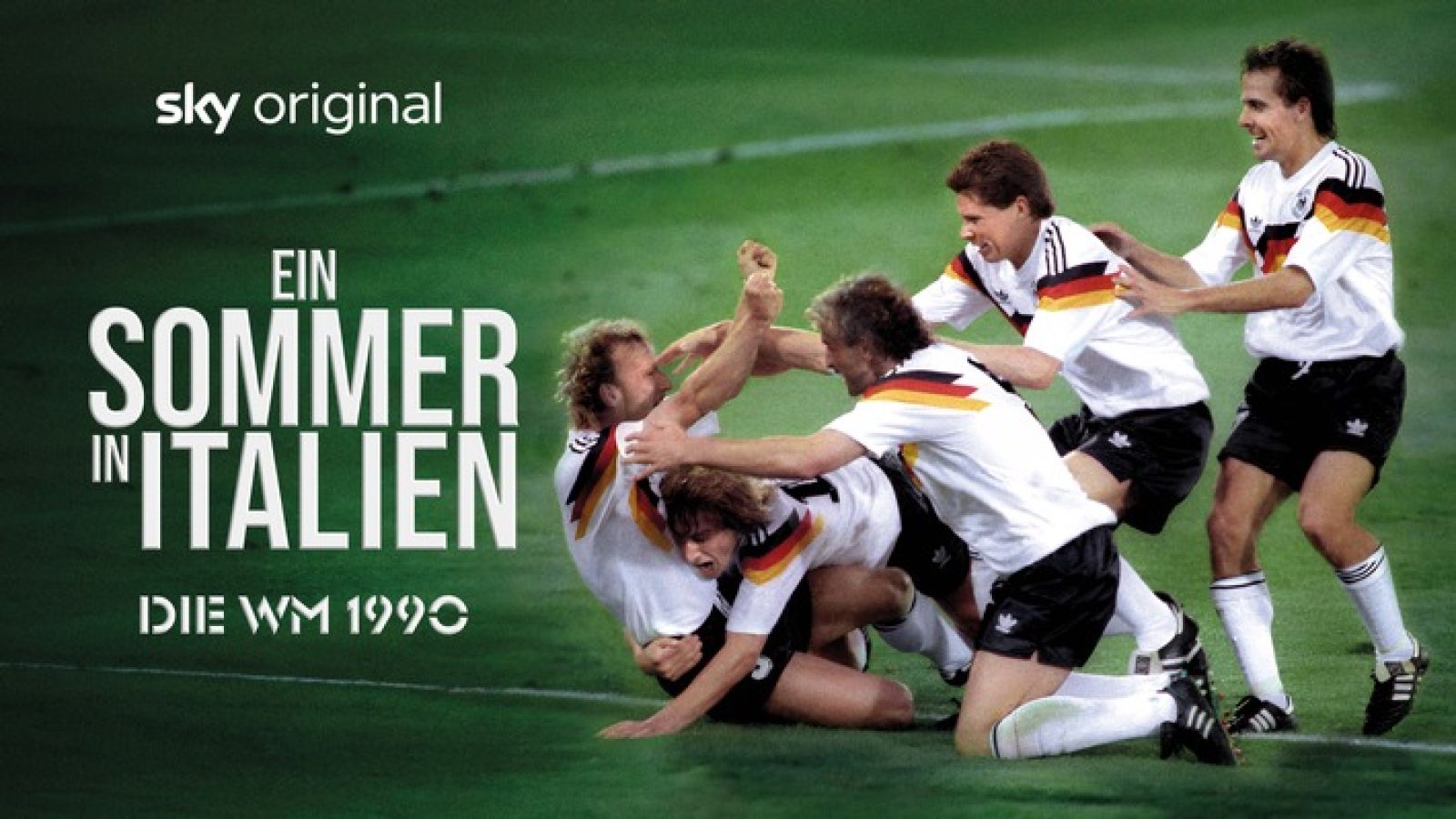 Sky Original Doku "Ein Sommer in Italien - Die WM 1990" startet am 15. Mai auf Sky und WOW. / Weiterer Text über ots und www.presseportal.de/nr/33221 / Die Verwendung dieses Bildes für redaktionelle Zwecke ist unter Beachtung aller mitgeteilten Nutzungsbedingungen zulässig und dann auch honorarfrei. Veröffentlichung ausschließlich mit Bildrechte-Hinweis.