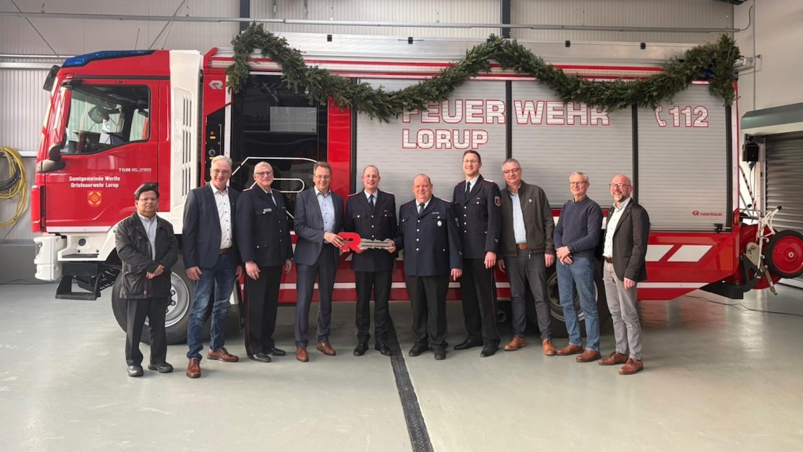 Einweihung LF 20 Feuerwehr Lorup