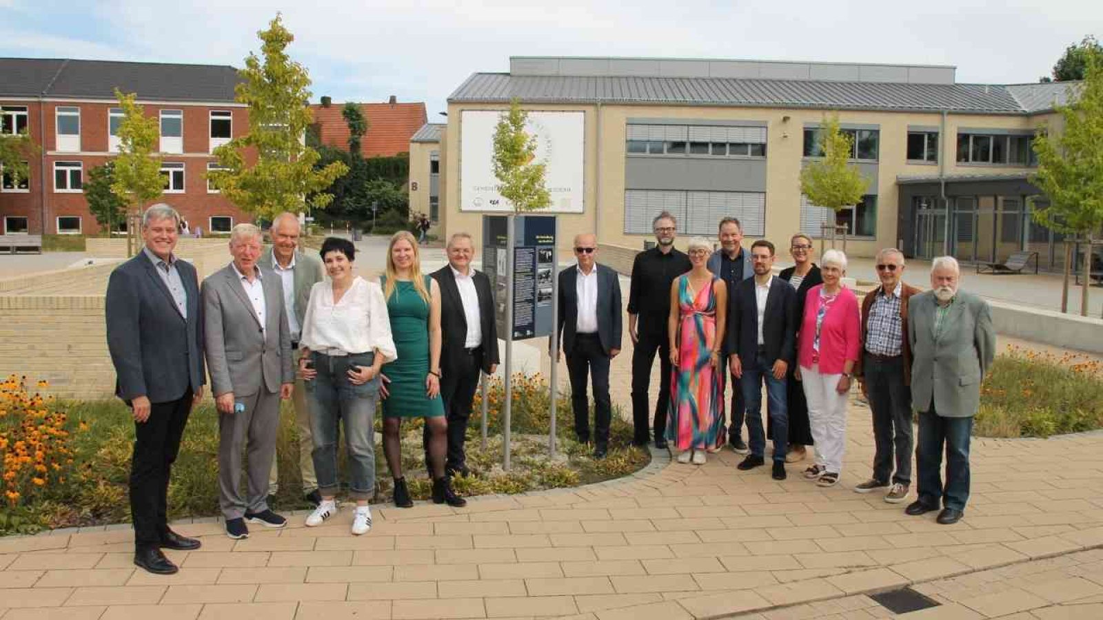 Einweihung des Geschichtspfades