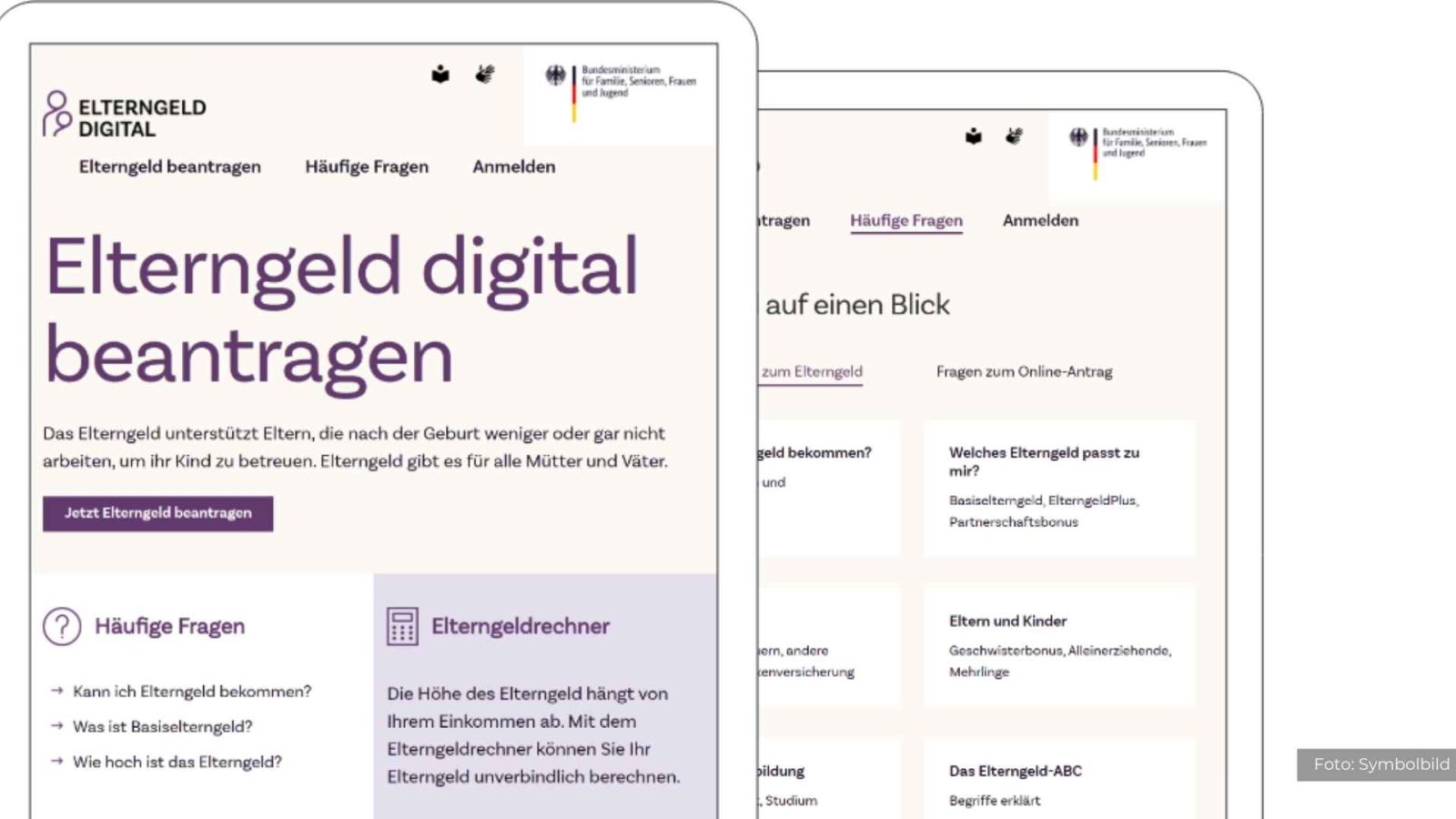 Elterngeld jetzt digital beantragen