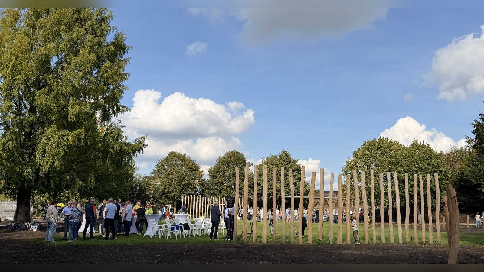 Eröffnungsfest im neuen Windmühlpark in Rhede