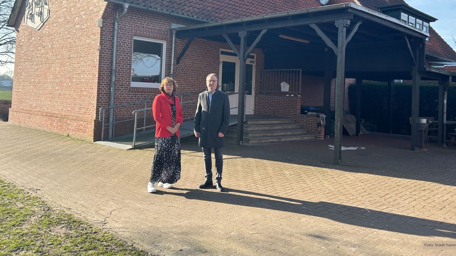 Es geht los - Baubeginn bei der „Alte Schule“ in Landegge