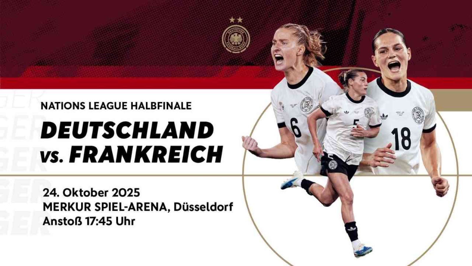 FRAUEN-LÄNDERSPIEL IN DÜSSELDORF