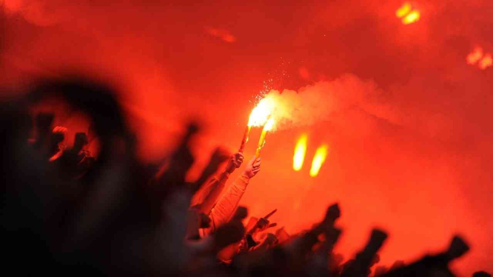 Fan-Pyrotechnik