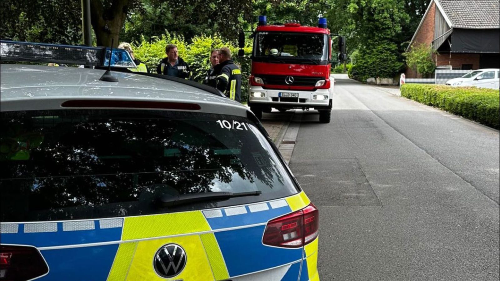 Fehlalarm in Thuine