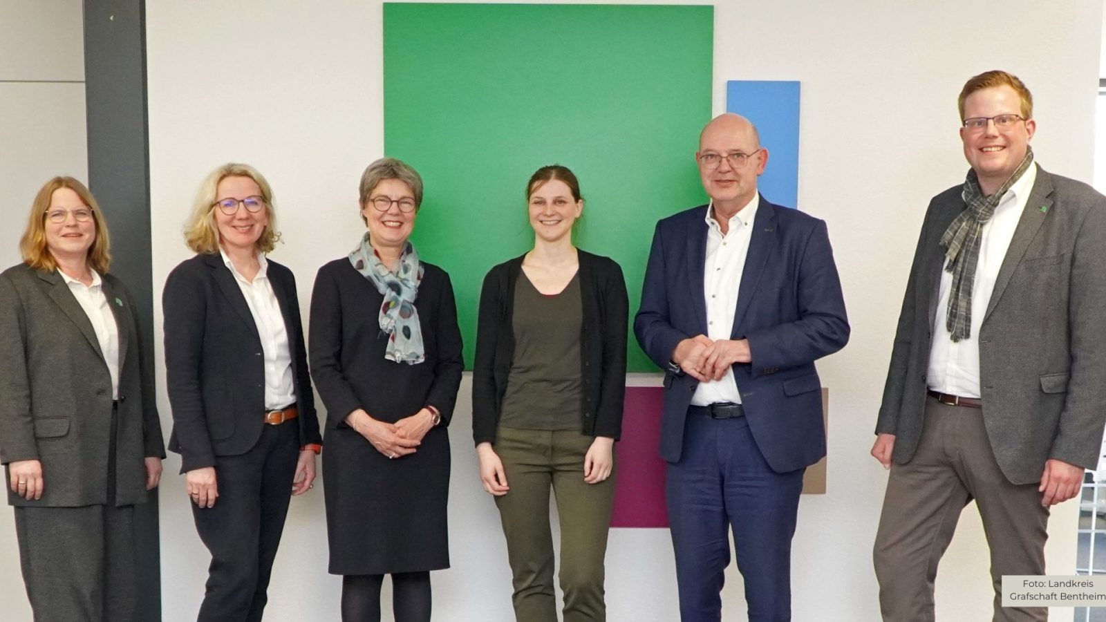 Fraktionsvorsitzende Anne Kura zu Besuch im Grafschafter Kreishaus