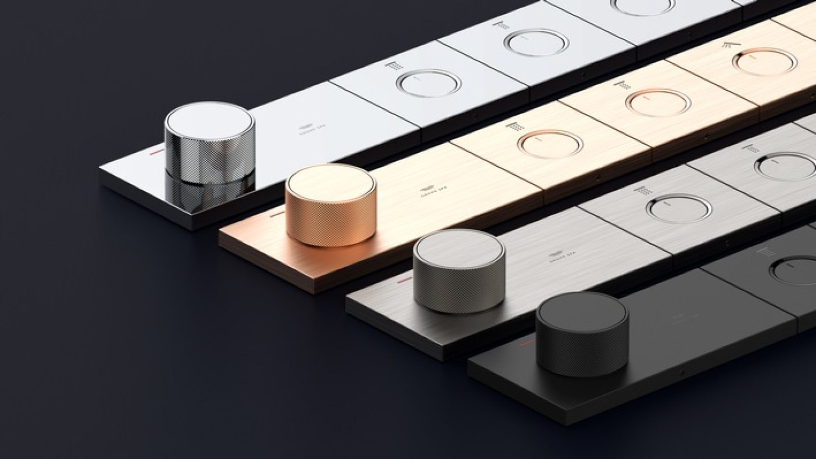 Unterputz-Thermostat GROHE Grohtherm  Aqua Tiles für individuelle Duscherlebnisse / Weiterer Text über ots und www.presseportal.de/nr/15261 / Die Verwendung dieses Bildes für redaktionelle Zwecke ist unter Beachtung aller mitgeteilten Nutzungsbedingungen zulässig und dann auch honorarfrei. Veröffentlichung ausschließlich mit Bildrechte-Hinweis.