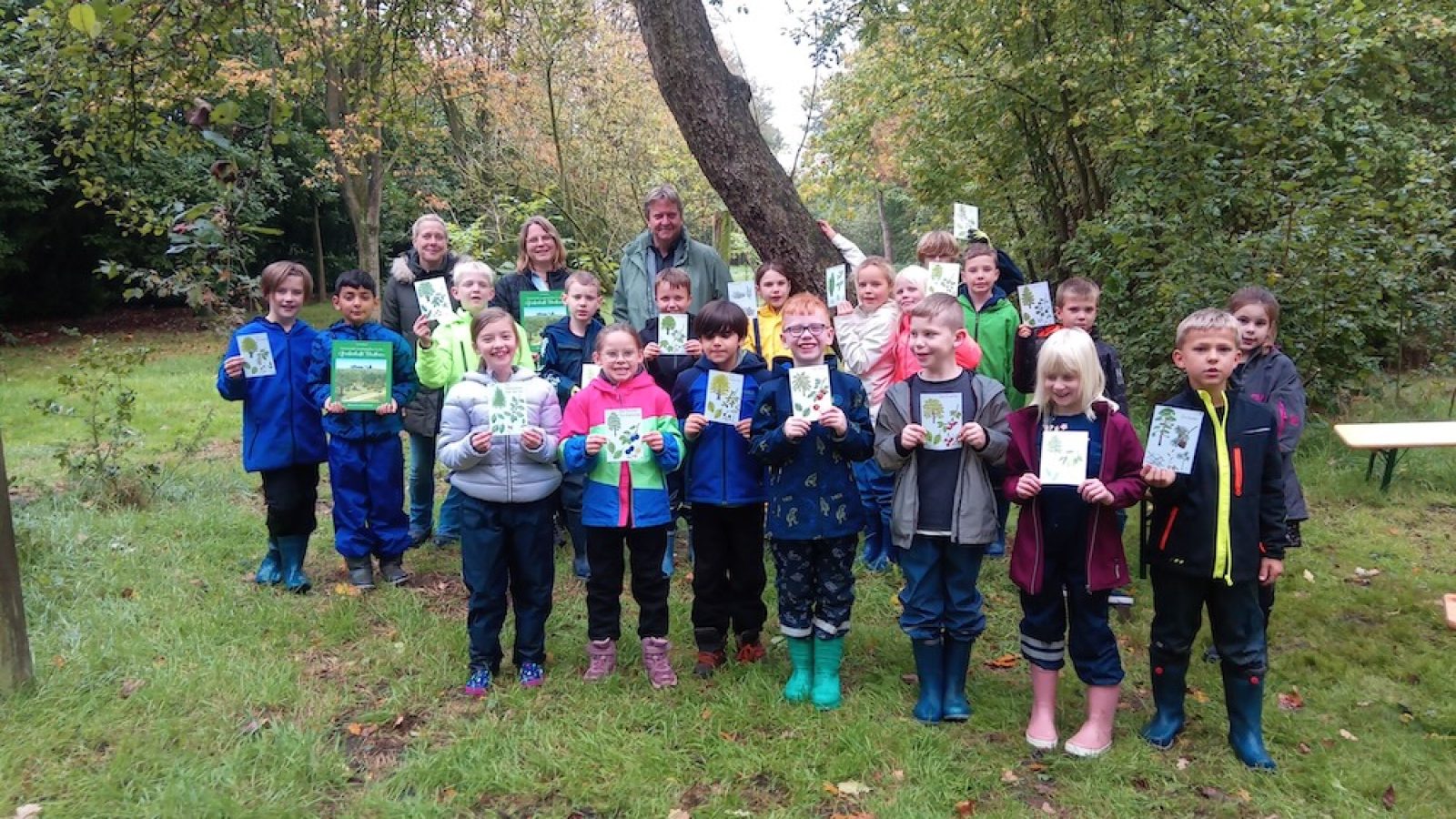 Gruppenbild Grundschule Bookholt und Stiftung