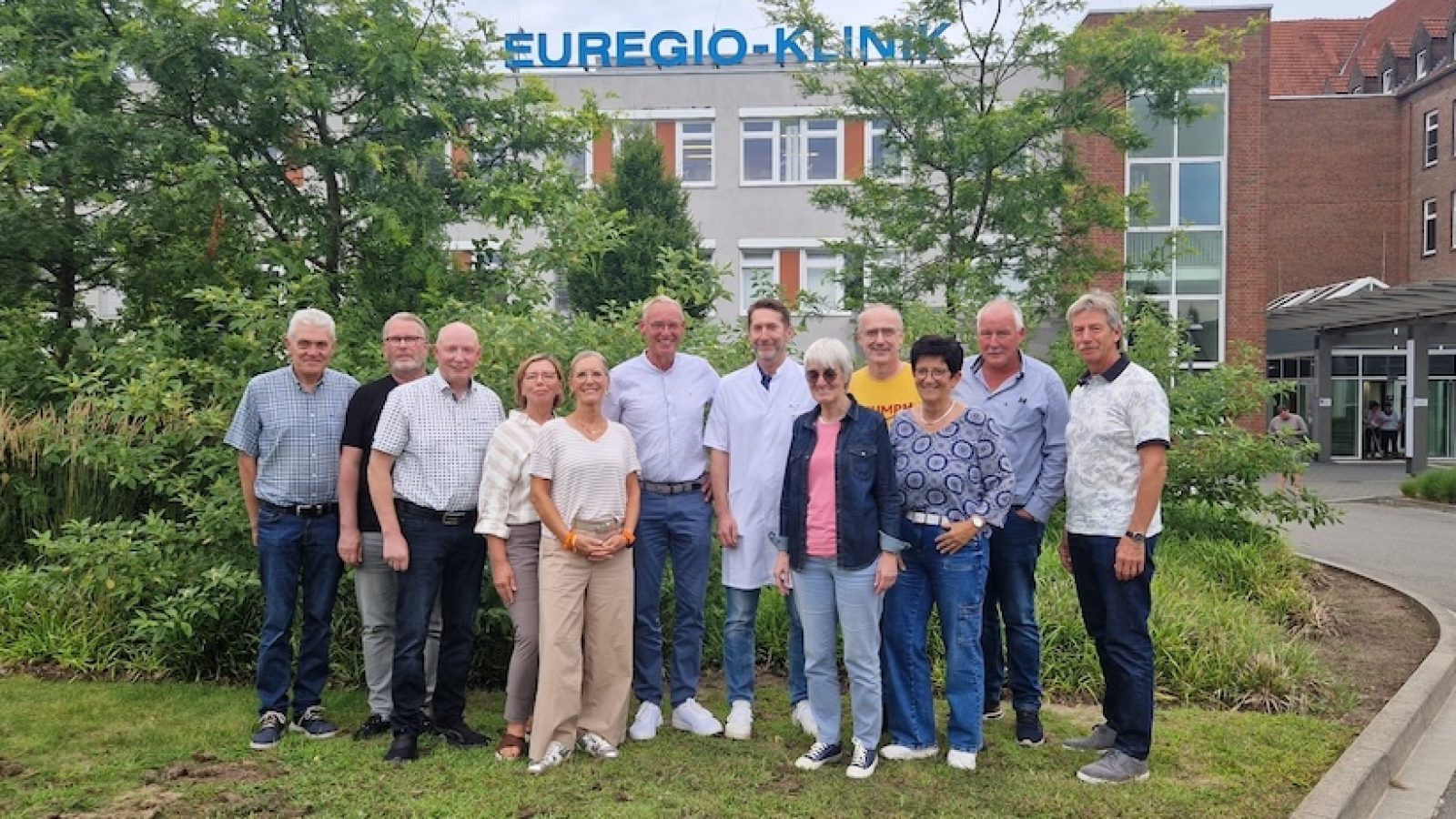 Gruppenfoto Förderverein EUREGIO-KLINIK e.V.