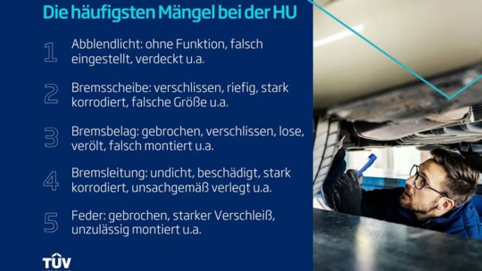 Häufigste Mängel HU