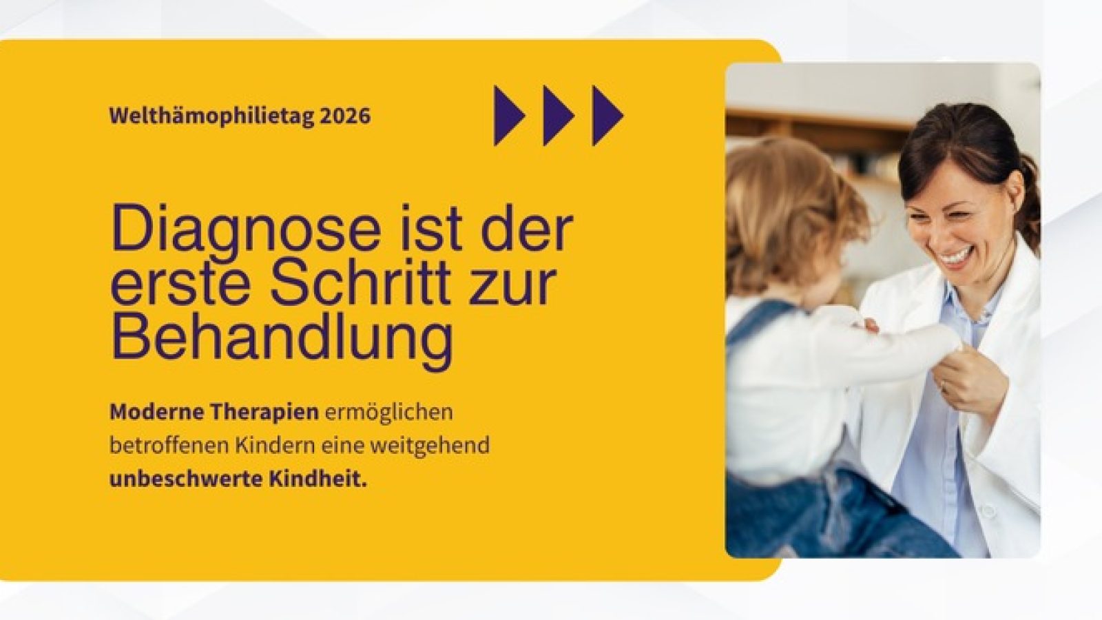 Frühe Diagnose im Fokus des WHT 2026 / Weiterer Text über ots und www.presseportal.de/nr/66214 / Die Verwendung dieses Bildes für redaktionelle Zwecke ist unter Beachtung aller mitgeteilten Nutzungsbedingungen zulässig und dann auch honorarfrei. Veröffentlichung ausschließlich mit Bildrechte-Hinweis.