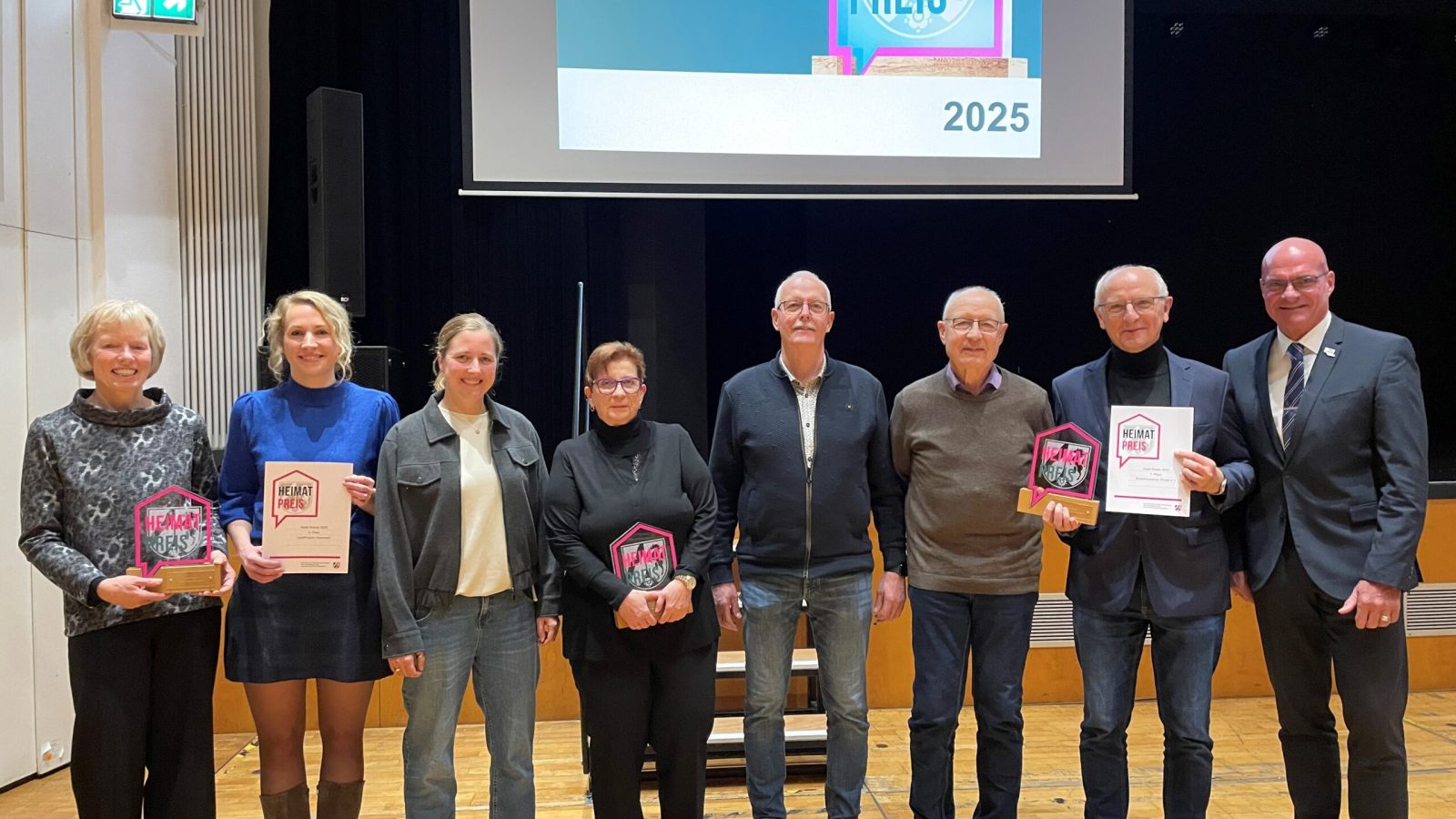 Heimatpreis Gruppenfoto Verleihung