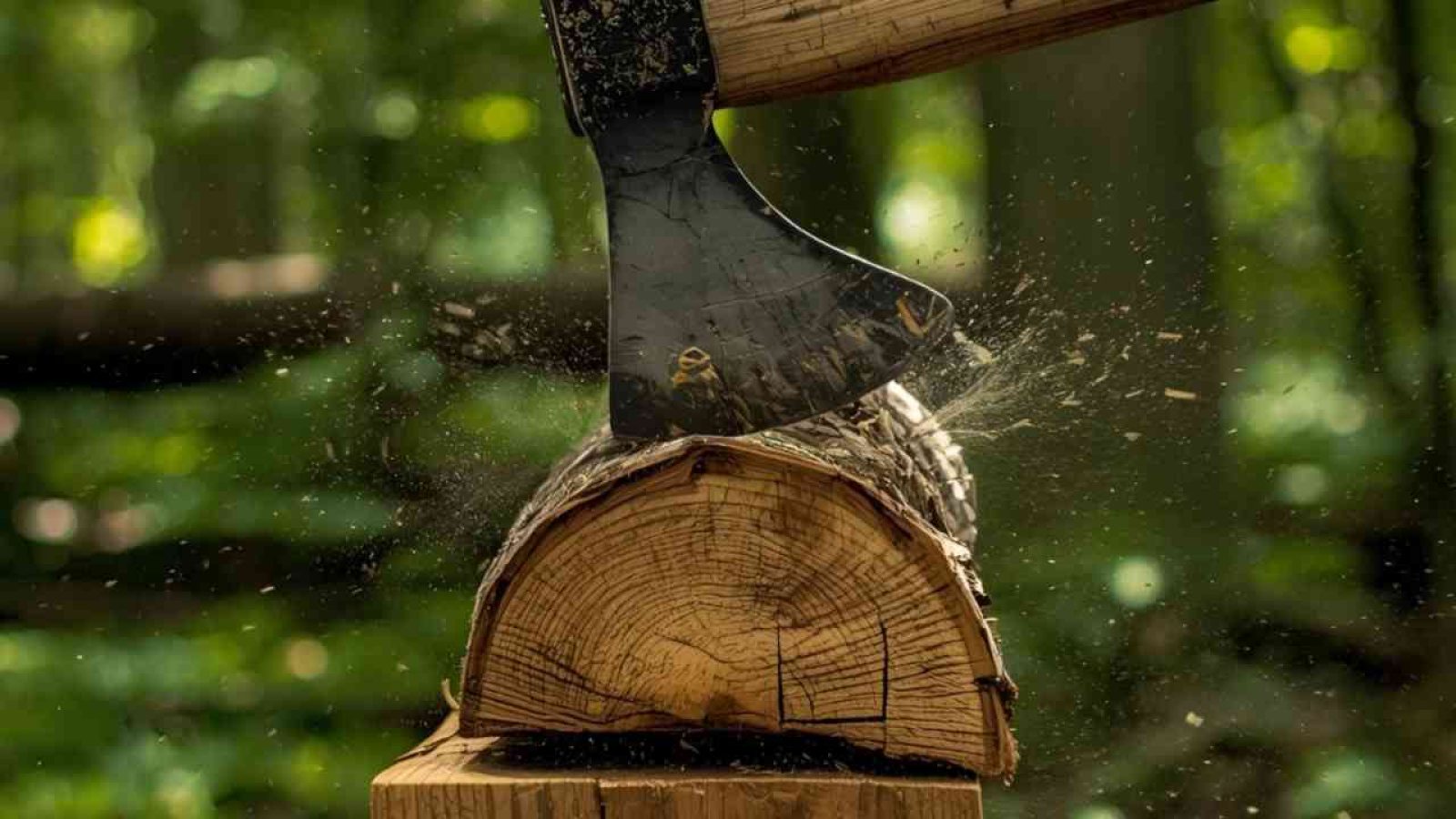 Holz-Hacken Holz-Hacken