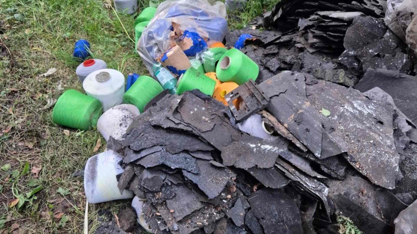 Illegale Müllentsorgung im Wald
