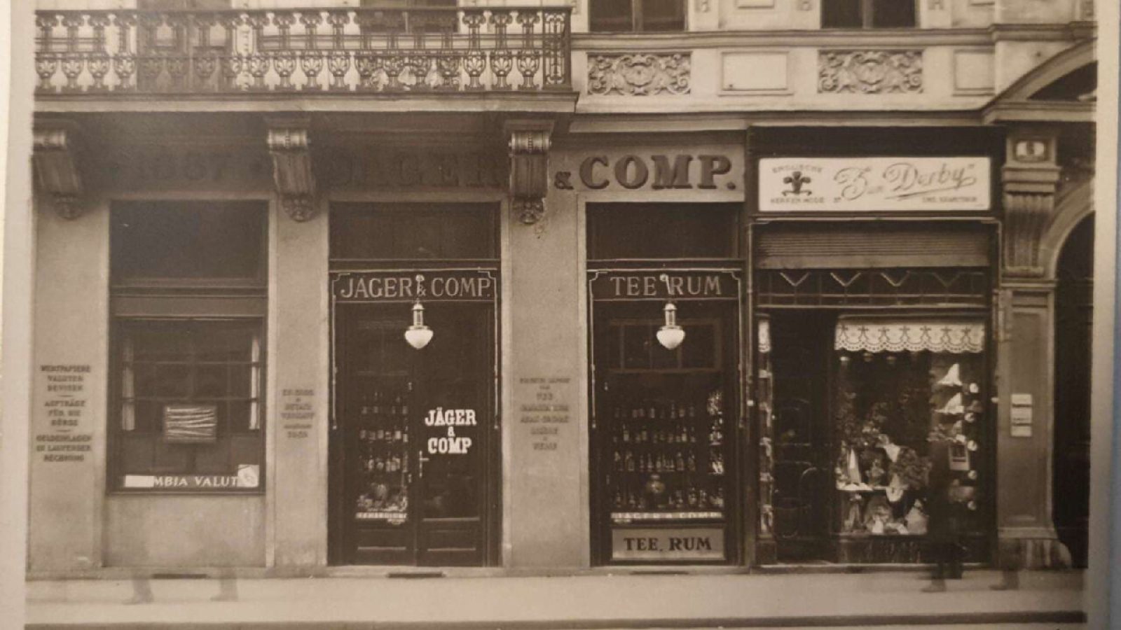 JägerTEE Portal um 1900