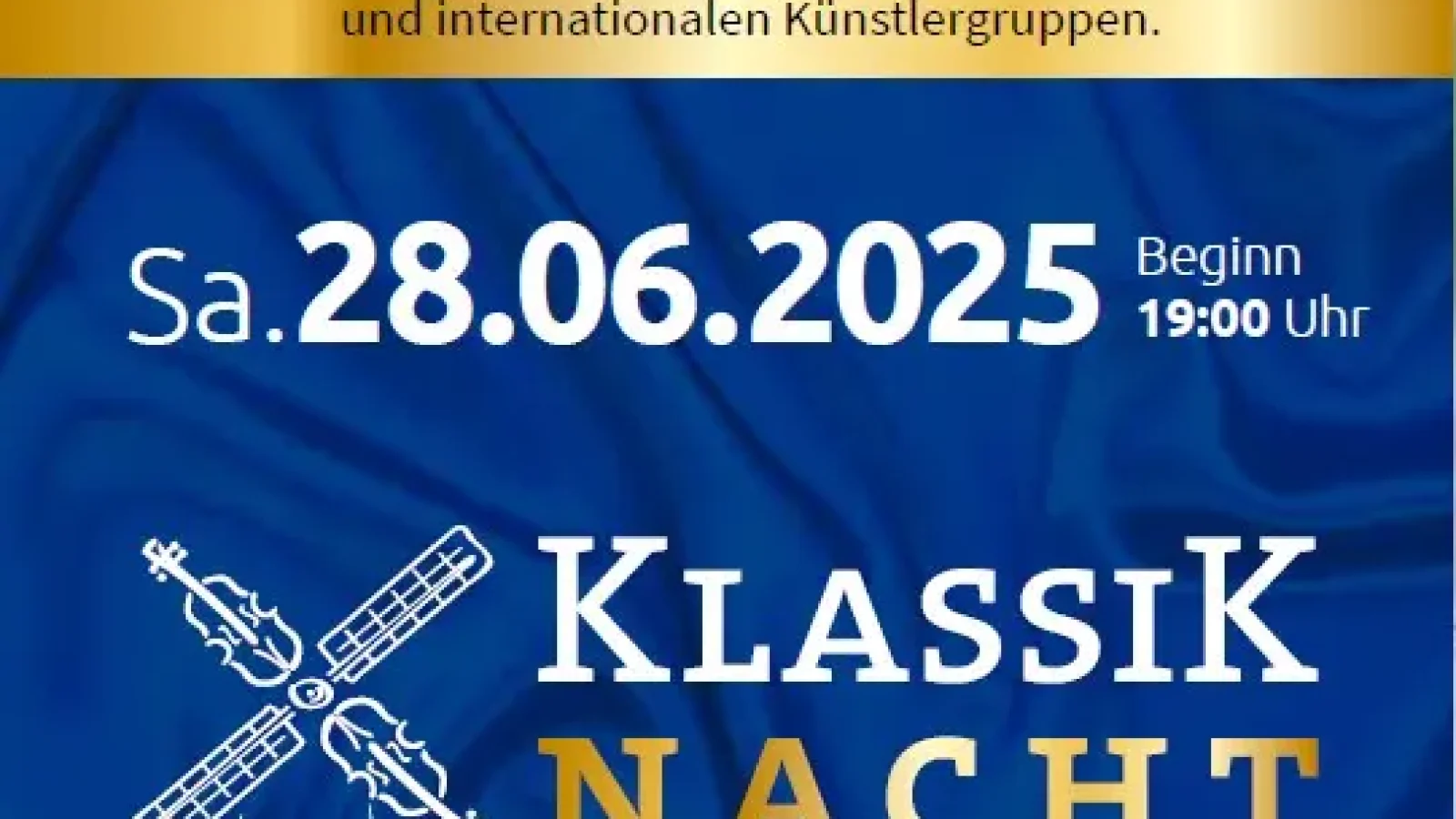 Jubiläum unter Sternen