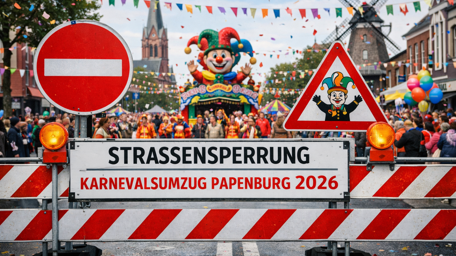 Karnevalsumzug in Papenburg 2026