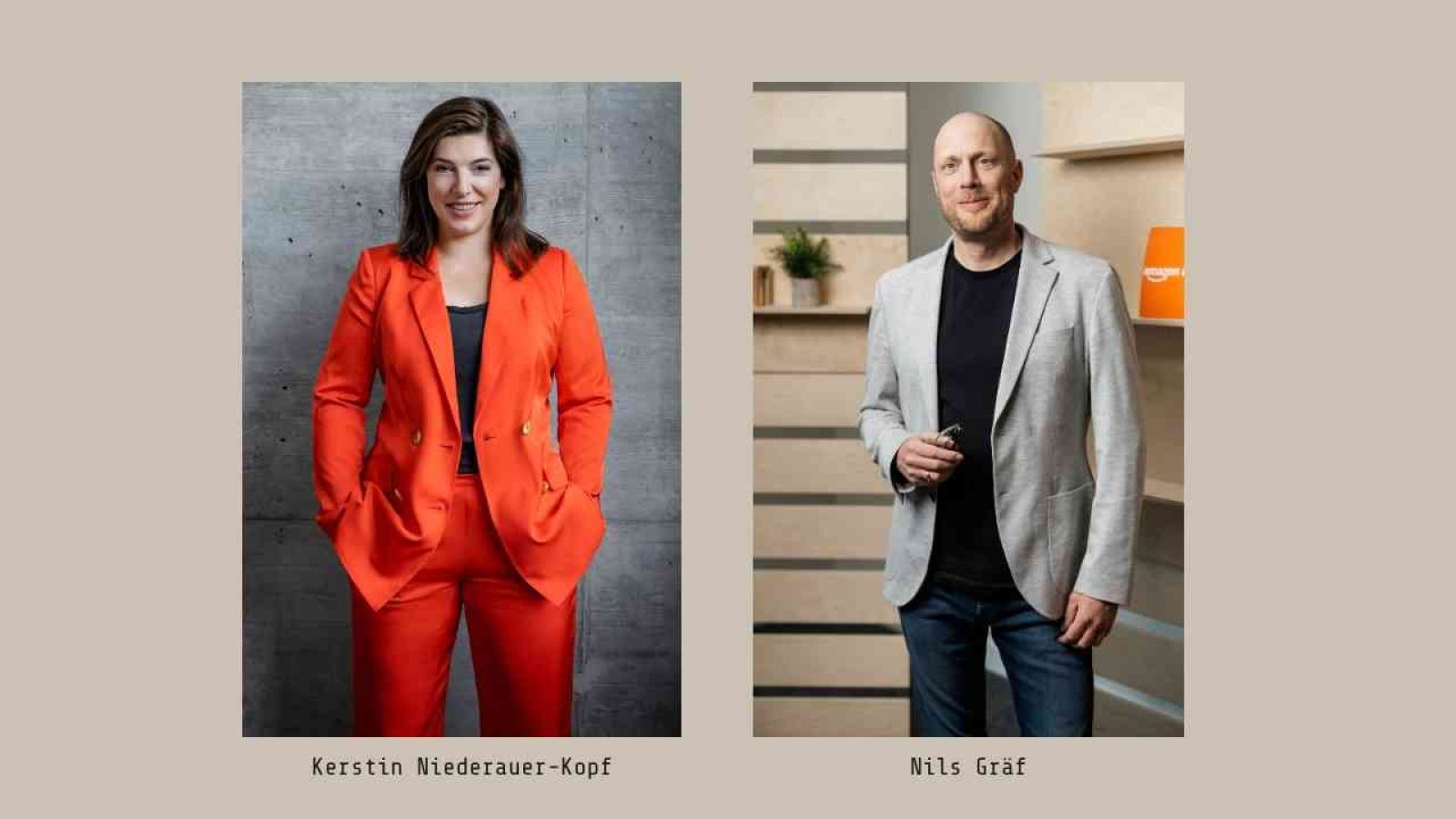 Kerstin Niederauer-Kopf (AGF) und Nils Gräf (Amazon Ads) Kerstin Niederauer-Kopf (AGF) und Nils Gräf (Amazon Ads)