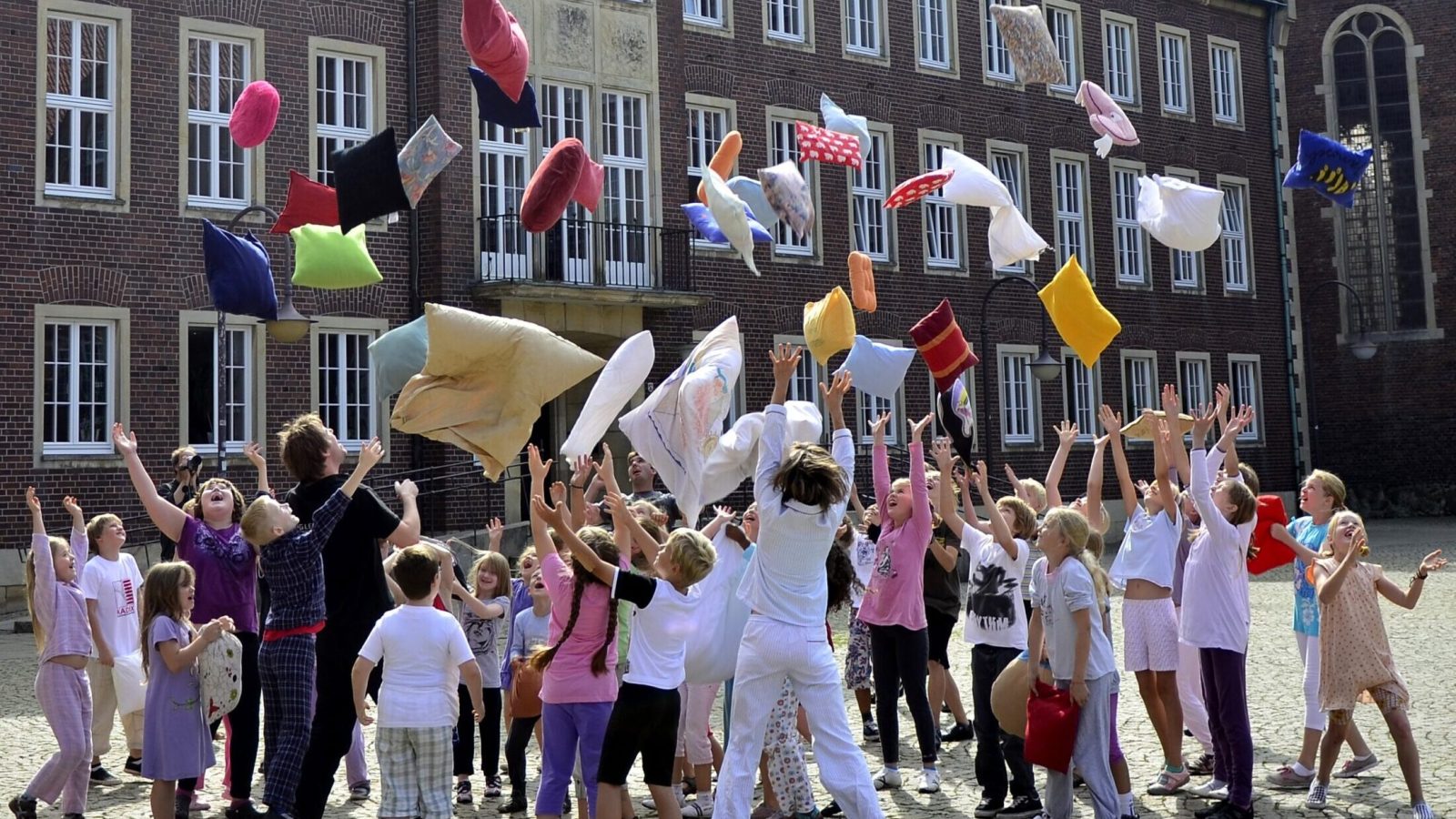Kissenschlacht Ferienprogramm (c) Stadt Coesfeld