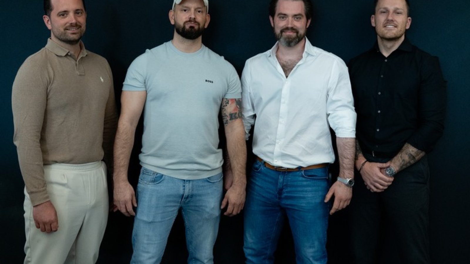 Kooperation Cannamedical x GBS, Ruben Lammersdorf, Roman Lammersdorf, David Henn, Jens Kröger / Weiterer Text über ots und www.presseportal.de/nr/133504 / Die Verwendung dieses Bildes für redaktionelle Zwecke ist unter Beachtung aller mitgeteilten Nutzungsbedingungen zulässig und dann auch honorarfrei. Veröffentlichung ausschließlich mit Bildrechte-Hinweis.