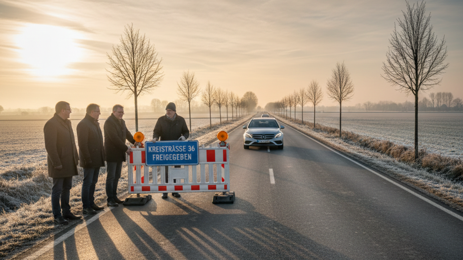 Kreisstraße 36 in Lohne wieder für Verkehr freigegeben