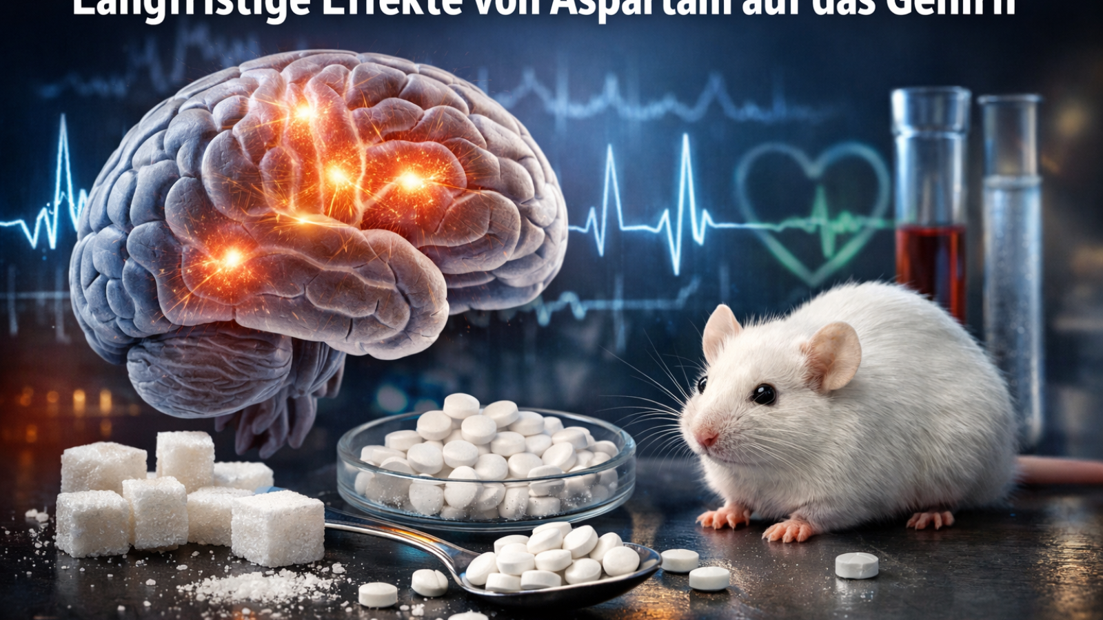 Künstlicher Süßstoff Aspartam und seine Körperwirkungen