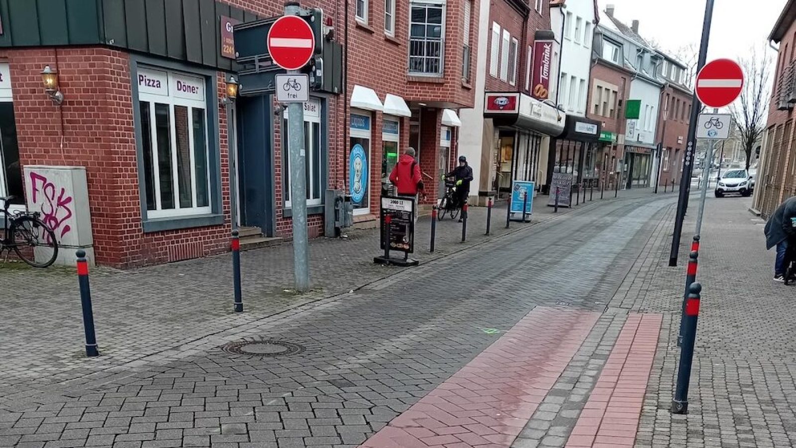 Kupferstraße Pflasterschaden (c) Stadt Coesfeld