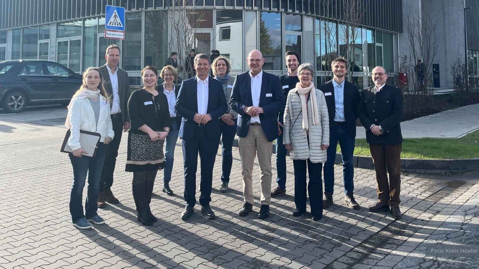 Landrat Uwe Fietzek besucht BildungsCampus Handwerk